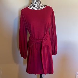 R. Vivimos Tie Waist Dress - Size XL 16/18